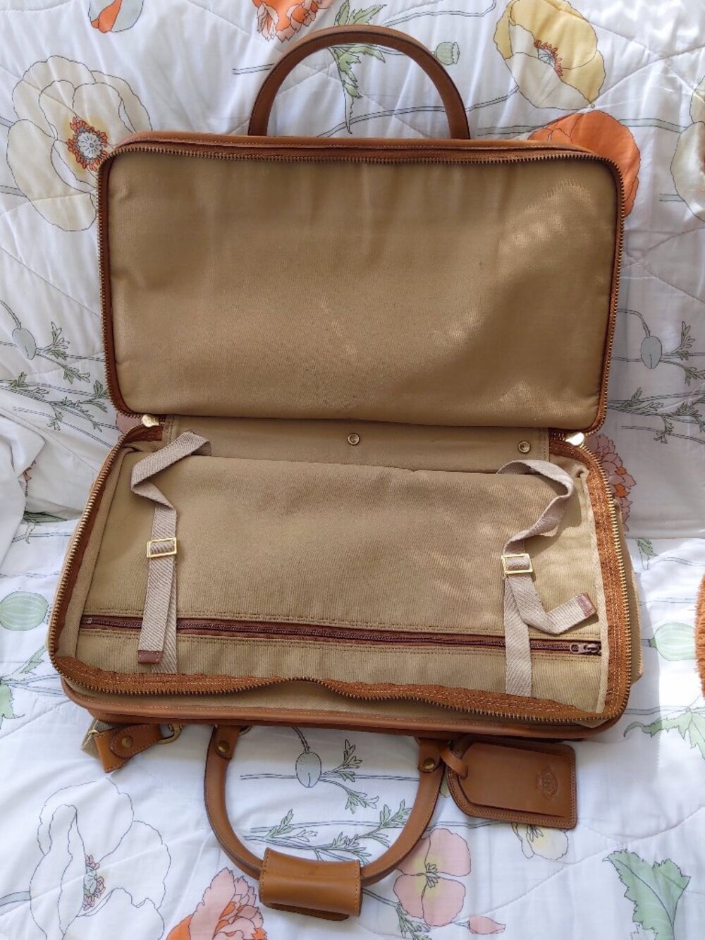 Ghurka Marley Hodgson no. 36 "The Stowaway" Leather Carry On Travel Bag - Picture 7 of 14